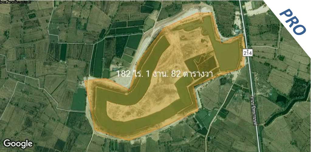 Map Area Measure Pro 2.0.3.36 اندازه گیری سطح توسط نقشه اندروید ! Map Area Measure Pro 2.0.3.36 اندازه گیری سطح توسط نقشه اندروید !