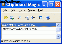 Clipboard Magic 5.04 کلیپ بورد مجیک Clipboard Magic 5.04 کلیپ بورد مجیک