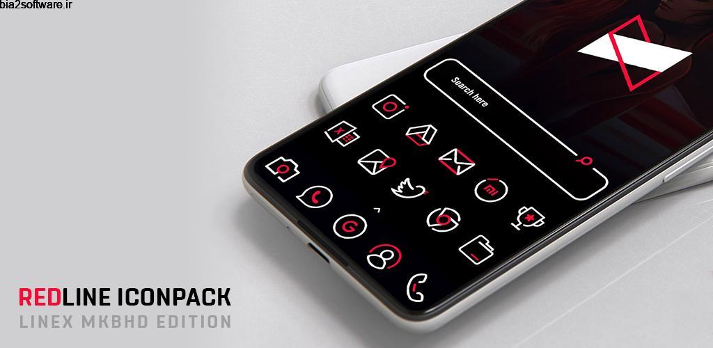 RedLine Icon Pack : LineX 1.8 آیکون پک ردلاین مخصوص اندروید RedLine Icon Pack : LineX 1.8 آیکون پک ردلاین مخصوص اندروید