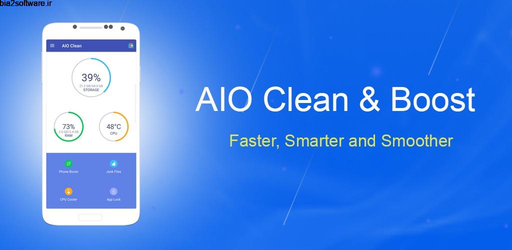 All-In-One Super Cleaner and Booster 5X 1.12 بهینه ساز فوق العاده و چند جانبه اندروید ! All-In-One Super Cleaner and Booster 5X 1.12 بهینه ساز فوق العاده و چند جانبه اندروید !