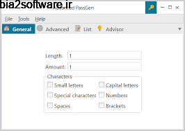 Advanced PassGen 1.3.0.0 تولید رمزهای پیچیده Advanced PassGen 1.3.0.0 تولید رمزهای پیچیده