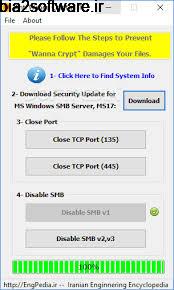 Anti Wanna Crypt 1.0 ضد باج گیر WannaCry Anti Wanna Crypt 1.0 ضد باج گیر WannaCry