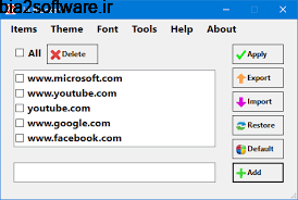 URL Blocker 1.0.0.19 محدود کردن دسترسی به آدرس های اینترنتی URL Blocker 1.0.0.19 محدود کردن دسترسی به آدرس های اینترنتی