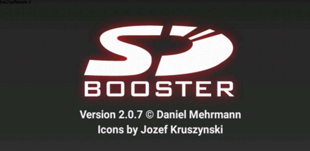 SD-Booster 2.0.7 شتاب دهنده سرعت مموری کارت اندروید ! SD-Booster 2.0.7 شتاب دهنده سرعت مموری کارت اندروید !