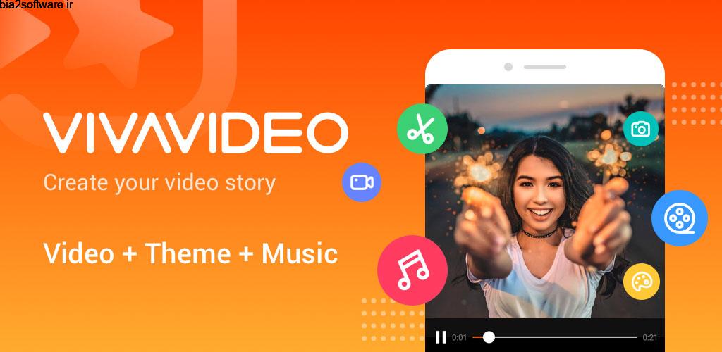 Video Editor & Maker VivaVideo 8.10.0 ویرایش ویدئو اندروید Video Editor & Maker VivaVideo 8.10.0 ویرایش ویدئو اندروید