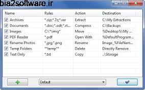 DropIt 8.3 مرتب سازی فایل ها و فولدرها DropIt 8.3 مرتب سازی فایل ها و فولدرها