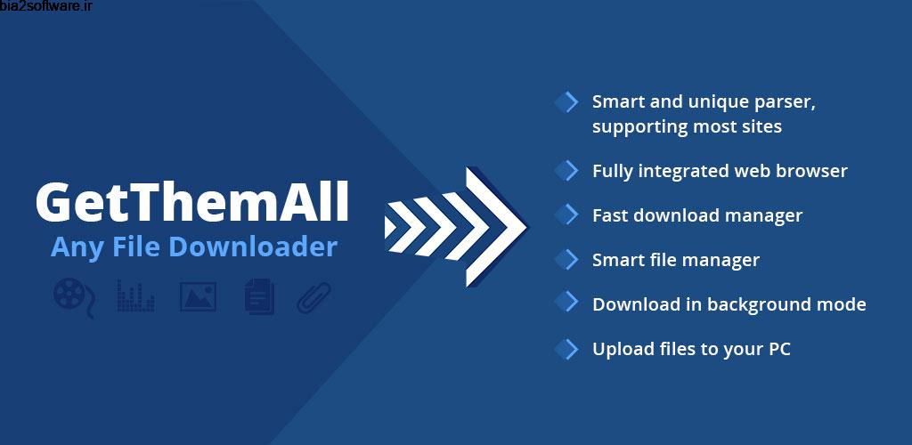 GetThemAll Any File Downloader 2.84 دانلودر فایل مخصوص اندروید GetThemAll Any File Downloader 2.84 دانلودر فایل مخصوص اندروید