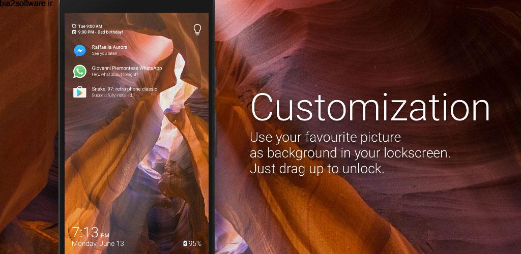 Canyon – Lock Screen Full 4.11.22 قفل صفحه نمایش زیبا و انعطاف پذیر اندروید ! Canyon – Lock Screen Full 4.11.22 قفل صفحه نمایش زیبا و انعطاف پذیر اندروید !