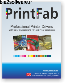 PrintFab Pro XL 1.14 کنترل و بهبود رنگها در پرینت کاغذی PrintFab Pro XL 1.14 کنترل و بهبود رنگها در پرینت کاغذی