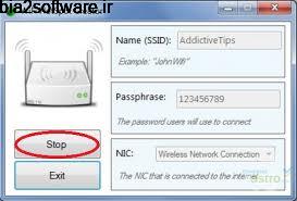 WiFi HotSpot Creator 2.0 تبدیل لپ تاپ به مودم بی سیم WiFi HotSpot Creator 2.0 تبدیل لپ تاپ به مودم بی سیم