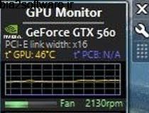 GPU Monitor 10.3 نظارت و کنترل کارت گرافیک GPU Monitor 10.3 نظارت و کنترل کارت گرافیک