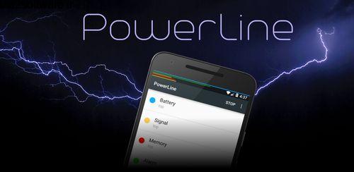 نشانگر شارژ باتری موبایل PowerLine: On screen battery, signal, data lines 5.8 نشانگر شارژ باتری موبایل PowerLine: On screen battery, signal, data lines 5.8
