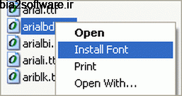 ClickFont 3.0.0.0 نصب سریع و آسان فونت در ویندوز ClickFont 3.0.0.0 نصب سریع و آسان فونت در ویندوز