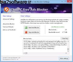 ChrisPC Free Ads Blocker 4.00 حذف تبلیغات اینترنتی ChrisPC Free Ads Blocker 4.00 حذف تبلیغات اینترنتی