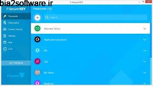F-Secure KEY 4.3.137 مدیریت و تولید پسوردهای قدرتمند F-Secure KEY 4.3.137 مدیریت و تولید پسوردهای قدرتمند