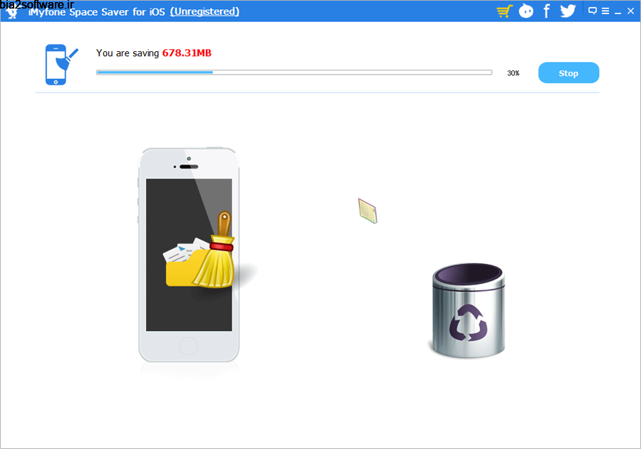 iMyfone Space Saver for iOS 2.0.0 پاک سازی فایل های اضافی آیفون iMyfone Space Saver for iOS 2.0.0 پاک سازی فایل های اضافی آیفون