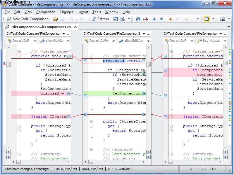 Devart CodeCompare Professional 4.1.78 مقایسه و ترکیب کدها Devart CodeCompare Professional 4.1.78 مقایسه و ترکیب کدها