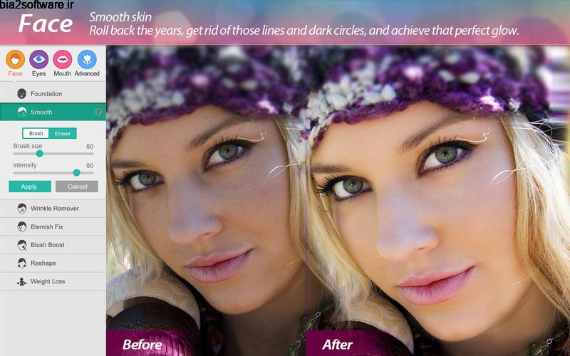 Everimaging Beautune 1.0.4 رتوش چهره ها Everimaging Beautune 1.0.4 رتوش چهره ها