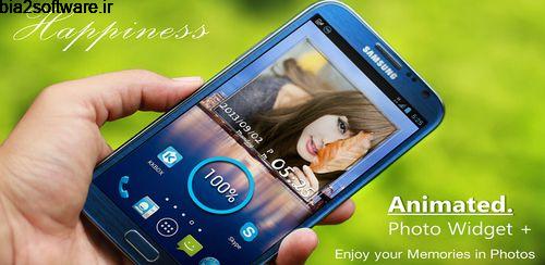 قرار دادن تصاویر در هوم اسکرین Animated Photo Widget + 9.7.1 قرار دادن تصاویر در هوم اسکرین Animated Photo Widget + 9.7.1