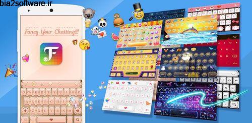 FancyKey Keyboard – Cool Fonts, Emoji, GIF,Sticker کیبورد فنسی با 70 فونت جدید4.7 FancyKey Keyboard – Cool Fonts, Emoji, GIF,Sticker کیبورد فنسی با 70 فونت جدید4.7