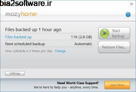 Mozy Home 2.26.7 تهیه نسخه پشتیبان Mozy Home 2.26.7 تهیه نسخه پشتیبان