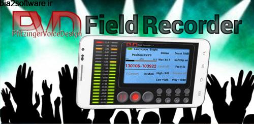 ضبط صدا با پشتیبانی از SS08 Field Recorder 9.0 ضبط صدا با پشتیبانی از SS08 Field Recorder 9.0