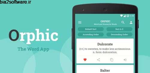 Orphic v2.7.5 دیکشنری اندروید Orphic v2.7.5 دیکشنری اندروید