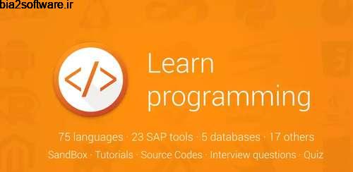 Learn programming Premium v7.0 آموزش برنامه نویسی Learn programming Premium v7.0 آموزش برنامه نویسی