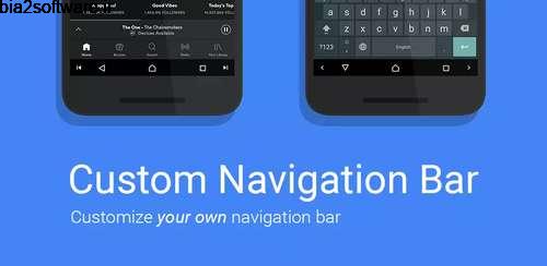 Custom Navigation Bar تغییر شکل نوار ناوبری اندروید 1.1.0 Custom Navigation Bar تغییر شکل نوار ناوبری اندروید 1.1.0