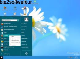 شبیه سازی منوی استارت برای ویندوز 8 8StartButton 1.1 شبیه سازی منوی استارت برای ویندوز 8 8StartButton 1.1