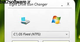 تغییر آیکن درایو ها در ویندوز 8 Eight Drive Icon Changer تغییر آیکن درایو ها در ویندوز 8 Eight Drive Icon Changer