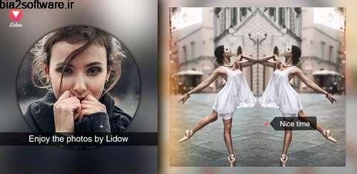 Photo Editor Lidow Sweet Cam v4.43 ویرایش قدرتمند تصاویر اندروید Photo Editor Lidow Sweet Cam v4.43 ویرایش قدرتمند تصاویر اندروید