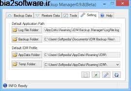 IDM Backup Manager 0.9.7 پشتیبان گیری از دانلود های نیمه تمام در IDM IDM Backup Manager 0.9.7 پشتیبان گیری از دانلود های نیمه تمام در IDM