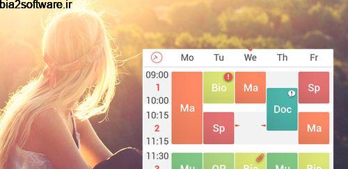 TimeTable++ Schedule Premium v8.1.4 زمان بندی و یادآور اندروید TimeTable++ Schedule Premium v8.1.4 زمان بندی و یادآور اندروید