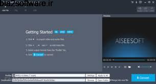 Aiseesoft MXF Converter v7.1.58 مبدل فیلم های MXF Aiseesoft MXF Converter v7.1.58 مبدل فیلم های MXF