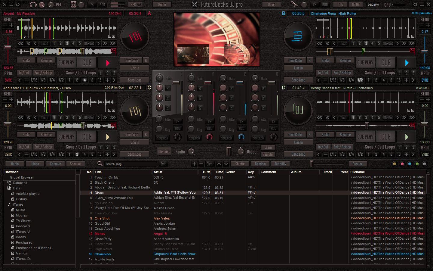 آهنگ سازی و میکس Future Decks DJ Pro 3.6 آهنگ سازی و میکس Future Decks DJ Pro 3.6