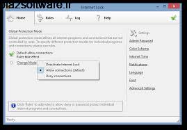 محدود کردن اینترنت Internet Lock 6 محدود کردن اینترنت Internet Lock 6