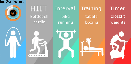 HIIT – interval workout PRO v3.8.1 شمارشگر معکوس اندروید HIIT – interval workout PRO v3.8.1 شمارشگر معکوس اندروید