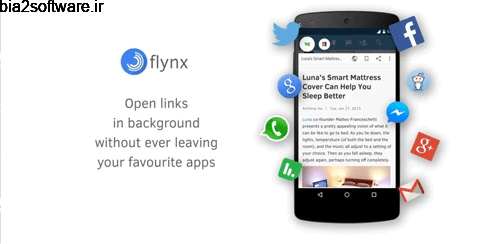 Flynx – Read the web smartly v2.1.1b1 مرورگر شناور فلینکس اندروید Flynx – Read the web smartly v2.1.1b1 مرورگر شناور فلینکس اندروید