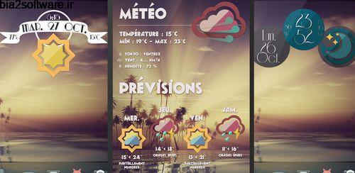 Retro Meteo Widgets by LP v3.4 ویجت هواشناسی اندروید Retro Meteo Widgets by LP v3.4 ویجت هواشناسی اندروید