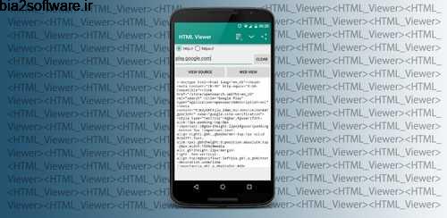 HTML Viewer (File + URL) v2.6 نمایشگر کدها اچ تی ام ال اندروید HTML Viewer (File + URL) v2.6 نمایشگر کدها اچ تی ام ال اندروید