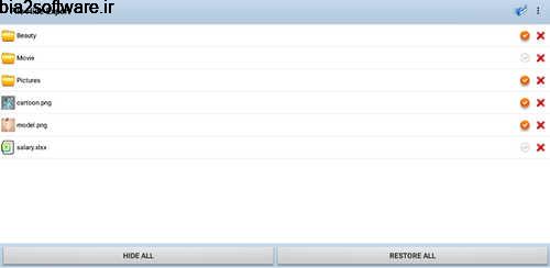 File Hide Expert v2.1.2 پنهان کردن فایل ها در اندروید File Hide Expert v2.1.2 پنهان کردن فایل ها در اندروید