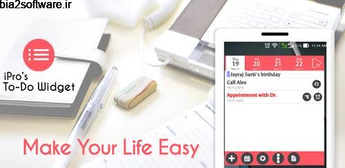 To-Do Widget PRO v3.0 ویجت لیست کارها اندروید To-Do Widget PRO v3.0 ویجت لیست کارها اندروید