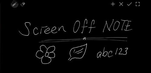 Screen Off Note v2.1 نمایش اطلاعات روی صفحه اندروید Screen Off Note v2.1 نمایش اطلاعات روی صفحه اندروید