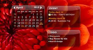 تقویم میلادی Desktop iCalendar Lite 3 تقویم میلادی Desktop iCalendar Lite 3