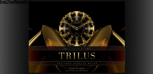 TRILUS Luxury Clock Widget v2.40 ویجت ساعت لوکس اندروید TRILUS Luxury Clock Widget v2.40 ویجت ساعت لوکس اندروید