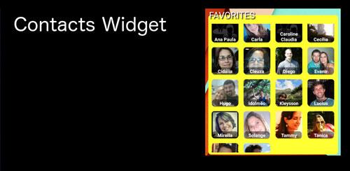 Contact Panel Widget v6.3.0.71 ویجت دسترسی سریع به مخاطبان Contact Panel Widget v6.3.0.71 ویجت دسترسی سریع به مخاطبان