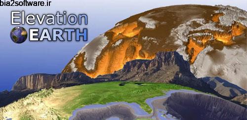 Elevation Earth v2.3 اطلاعات پستی بلندی ها اندروید Elevation Earth v2.3 اطلاعات پستی بلندی ها اندروید