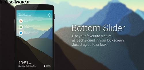Bottom Slider – Lock screen v3.24.24 لاک اسکرین سفارشی اندروید Bottom Slider – Lock screen v3.24.24 لاک اسکرین سفارشی اندروید