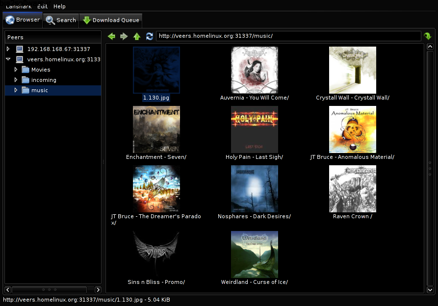 اشتراک گذاری فایل در شبکه Lanshark 0.0.2 اشتراک گذاری فایل در شبکه Lanshark 0.0.2
